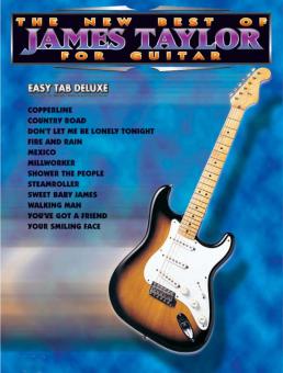 The New Best Of James Taylor For Guitar 