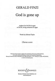 God is gone up 