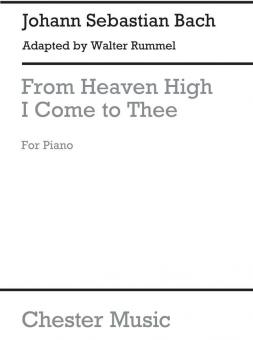 From Heaven High I Come To Thee 