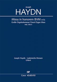 Great organ solo mass in E flat major Standard