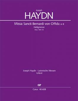 Missa Sancti Bernardi von Offida in B Standard