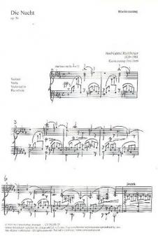 Die Nacht op. 56 