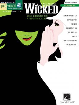 Pro Vocal Vol. 36: Wicked (Women's Edition) 