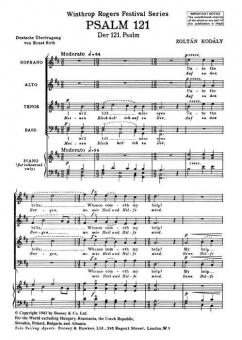 Der 121. Psalm 