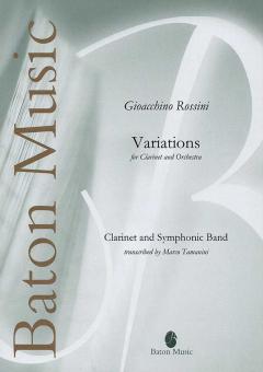 Variations For Clarinet And Orchestra Standard