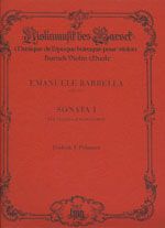 Sonate No 1 