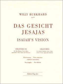 Gesicht Jesajas op. 41 