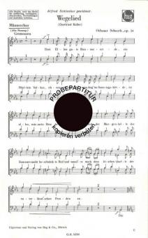 Wegelied op. 24 