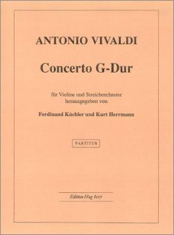 Konzert G-Dur op. 3/3 