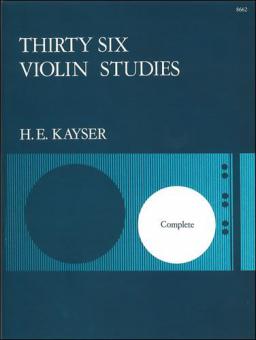 Thirty-Six Studies, Op. 20 