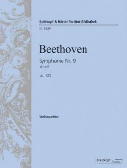 Symphony no. 9 D minor op. 125 