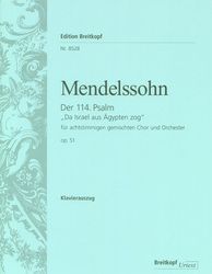 Der 114. Psalm op. 51 