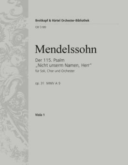 Der 115. Psalm op. 31 