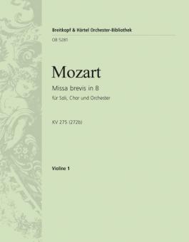 Missa brevis in B-Dur KV 275 (272b) für Soli, Chor und Orchester 
