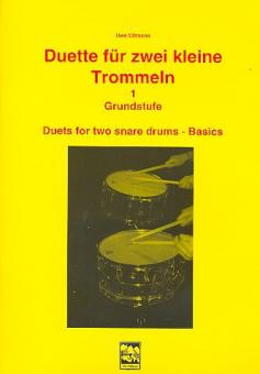 Duette für zwei kleine Trommeln 1 