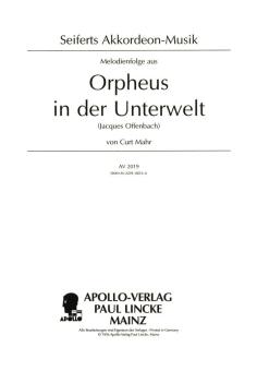 Orpheus in der Unterwelt 