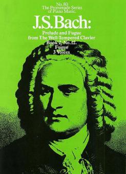 Präludium und Fuge Nr. 12 aus 'Das Wohltemperierte Klavier' 