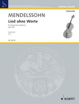 Song without Words Op. 109 Standard