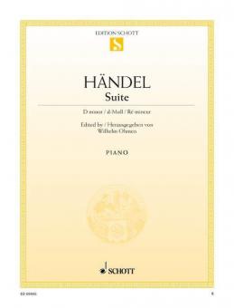 Suite D Minor HWV 437 Standard