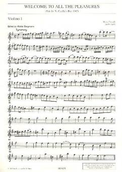 Ode for St Cecilia's Day 1683 