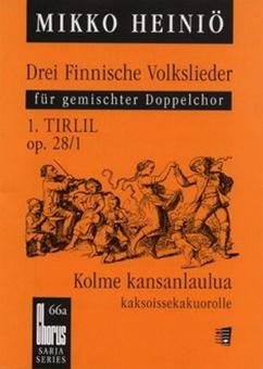 Three folk songs op. 28 No. 1 