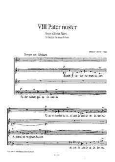 Gloria patri No 8 op. 17 