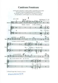 Canticum fennicum op.62 (Ch18) 