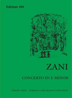 Concerto in E minor 