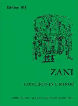 Concerto in E minor 