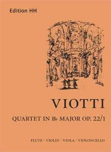 Quartet in B flat major op. 22/1 