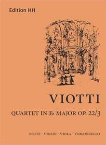 Quartet in E flat major op. 22/3 