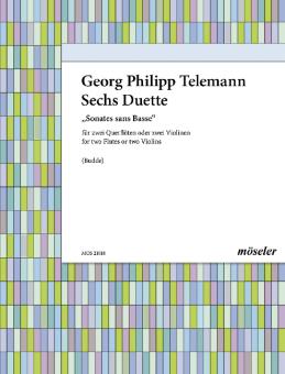 Six Sonatas Op. 2 TWV 40:101-106 Standard