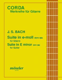 Suite E Minor BWV 996 
