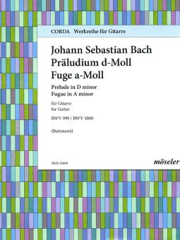 Prelude D Minor / Fugue A Minor Standard