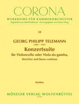 Concertante Suite D Major TWV 55:D6 