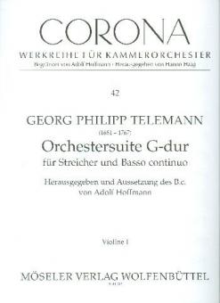 Orchestral Suite G Major TWV 55:G9 