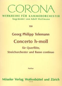Concerto B Minor TWV 51:H1 