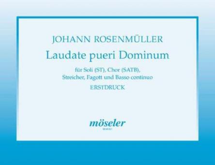 Laudate pueri Dominum 