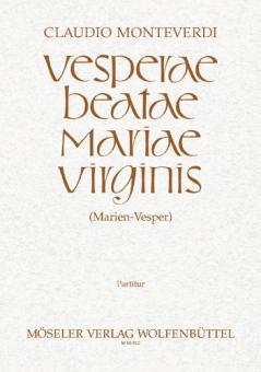 Vesper of the Blessed Virgin Mary 