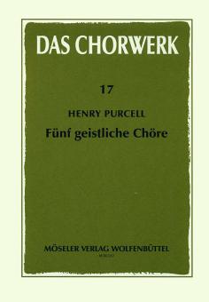 Five Sacred Choral Settings 