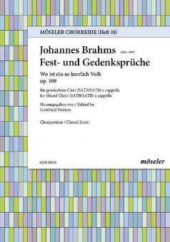 Festive And Commemorative Sayings Op. 109 Standard
