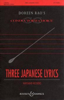 3 Japanese Lyrics 
