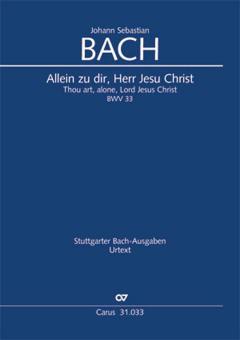 Allein zu dir, Herr Jesu Christ Standard