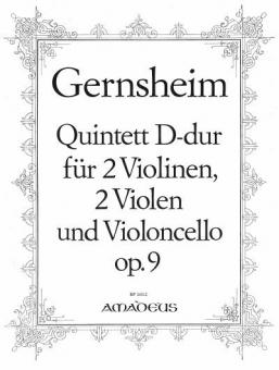 Quintet in D major op. 9 