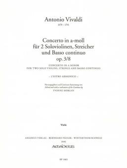 Concerto in a minor op. 3/8 - L'estro armonico - 
