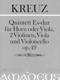 Quintet in E-flat op. 49 major 