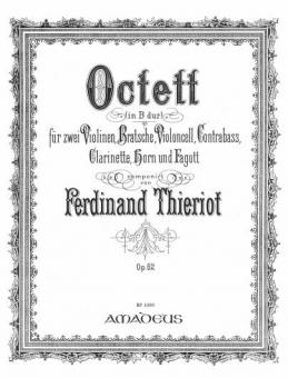 Octet in B flat major op. 62 