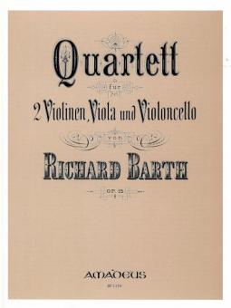 Quartet op. 15 in g minor 