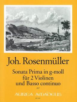 Sonata prima in G major 