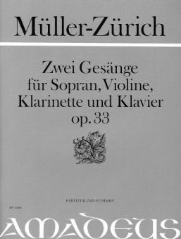Two songs op. 33 
